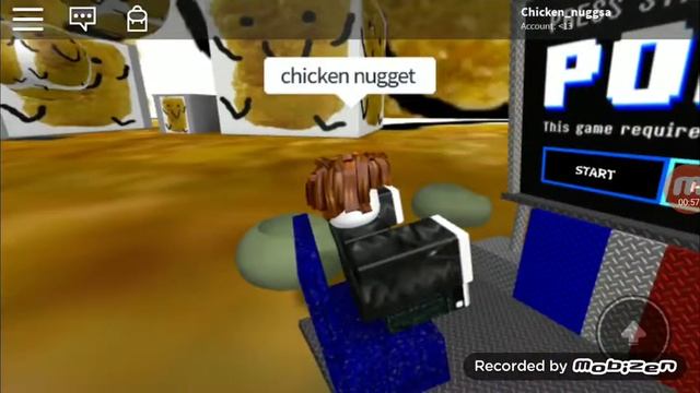 Chicken nuggets in Roblox смотреть онлайн