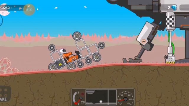 Я СОБРАЛ МОНСТР-МАШИНУ В ИГРЕ ROVERCRAFT!?!?!! смотреть онлайн