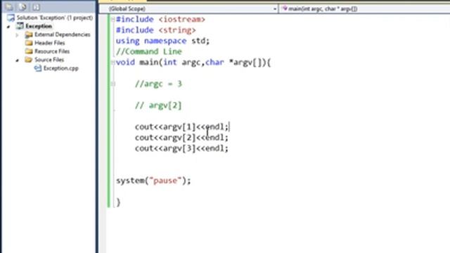 شرح ++Command Line - C смотреть онлайн