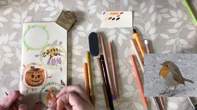 Travelers Notebook Insert Decoration (Sketch With Me!) смотреть онлайн
