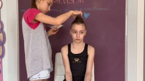 Причёска и макияж на соревнования по художественной гимнастике ❤️?