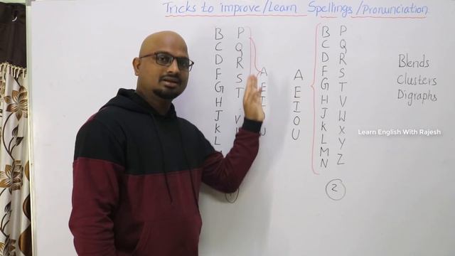 A Simple Trick To Improve Spellings & Pronunciation in Telugu || Learn English With Rajesh смотреть онлайн