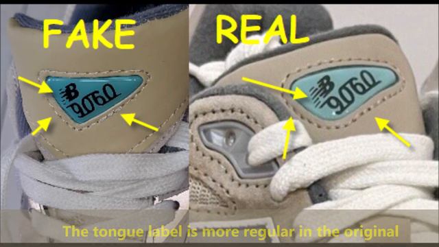 New Balance 9060 Shoes Real Vs Fake. How To Spot Fake New Balance 9060 Sneakers