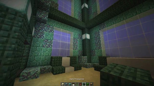 Minecraft: How To Make A Livingroom (Coral House Build Part 5) смотреть онлайн