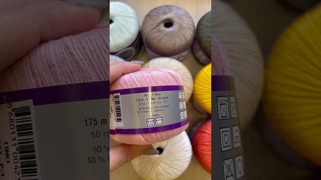 Обзор пряжи LANOSO LINO смотреть онлайн