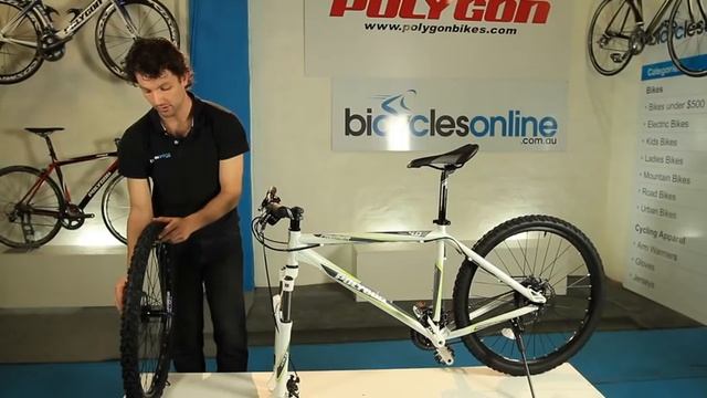 How to install quick release front wheel on bicycle смотреть онлайн