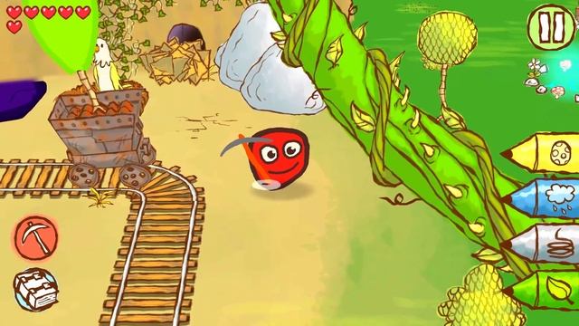 КРАСНЫЙ ШАРИК в стране СТИКМЕНОВ #5. Мультик ИГРА Draw a Stickman EPIC 2 смотреть онлайн
