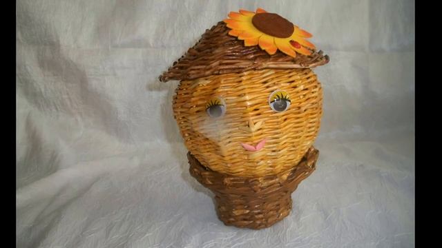 Плетение из газет поделки своими руками weaving newspaper смотреть онлайн