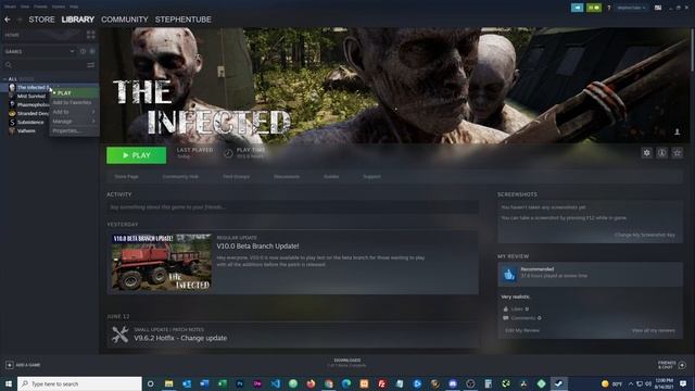 How To Access The Infected Beta Branch Server смотреть онлайн