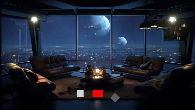 Blade Runner Planetarium - Cyberpunk Ambient Music - Ethereal Sci Fi Music