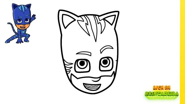Como DESENHAR o MENINO GATO do PJ MASKS - passo a passo смотреть онлайн