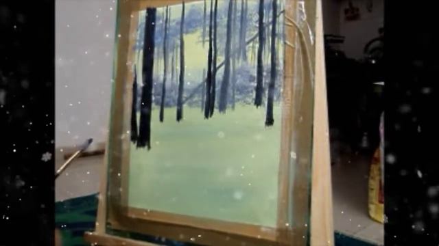Tropical Woods After Sunrise 🌅 // Oil Painting Time Lapse // Chandrima Sarkar смотреть онлайн