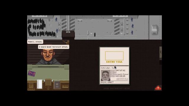 Let's play Papers, Please смотреть онлайн
