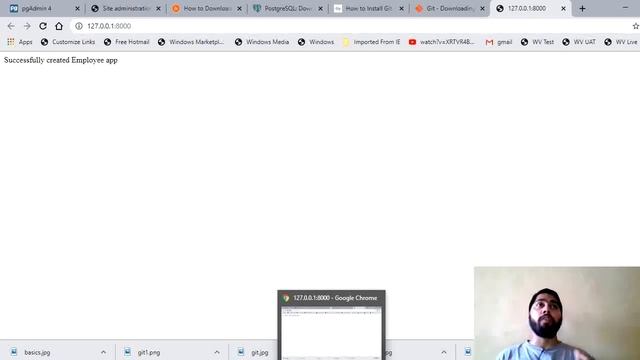 PostgreSQL setup and connect to Django Application. смотреть онлайн