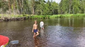 Сплав на байдарках по реке Пра 1-3 августа 2023г.