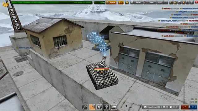 Танки онлайн играю на карте Полигон. смотреть онлайн