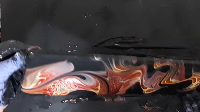 Gorgeous Bloom Transfer Using US Floetrol..