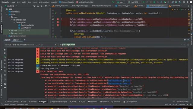 Day 18) Data Binding Recyclerview & Intents Introduction in Telugu |Android Tutorials | AndroIndian смотреть онлайн