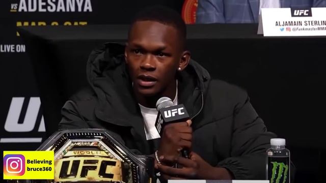 NO!!! Exact Moment Israel IZZY Adesanya shows FEAR about Fighting Jon Jones! UFC 259 смотреть онлайн