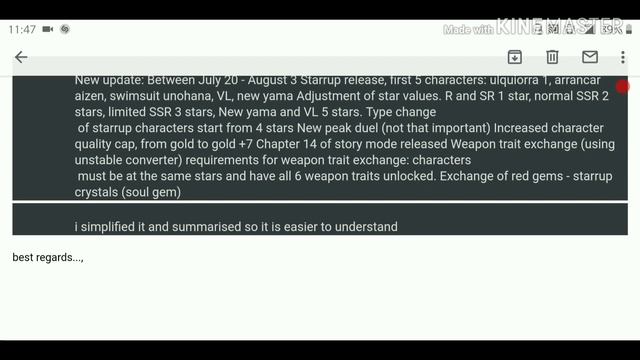 Starup and swap trait explained Upcoming Update + SS retsu game play bleach mobile 3D смотреть онлайн