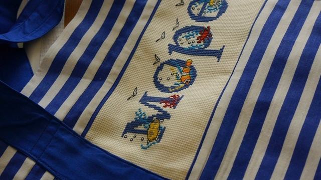 Мой рукодельный июнь (2017 г.). Вышивка крестиком и вязание крючком. смотреть онлайн