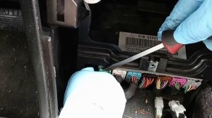 2012 Chevy Captiva BCM removal