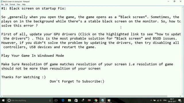 WWE 2K17 : Black Screen On Startup [FIXED] смотреть онлайн