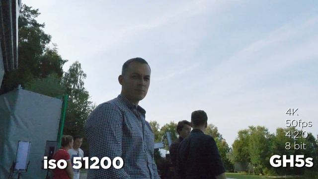 GH5 Vs GH5S  ISO TEST