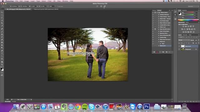 How to Watermark Multiple Pictures in Photoshop CS6 смотреть онлайн