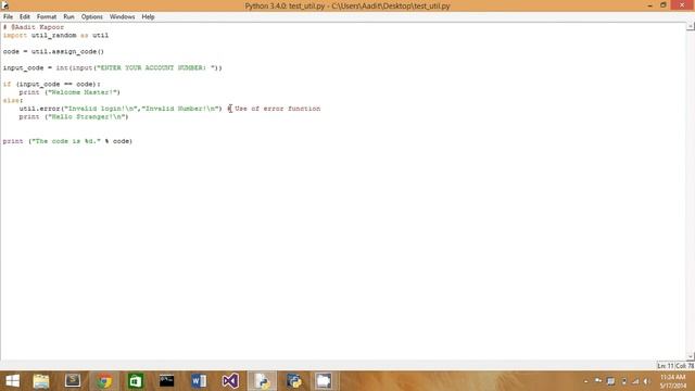 Video Demonstration of the module "Util_random" PyPi смотреть онлайн