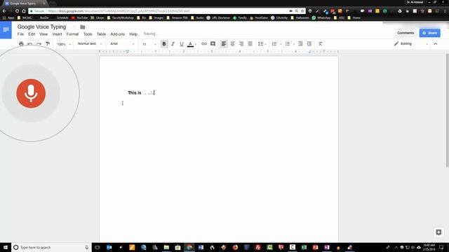 Speech Recognition in Google Docs (Speech to Text) смотреть онлайн