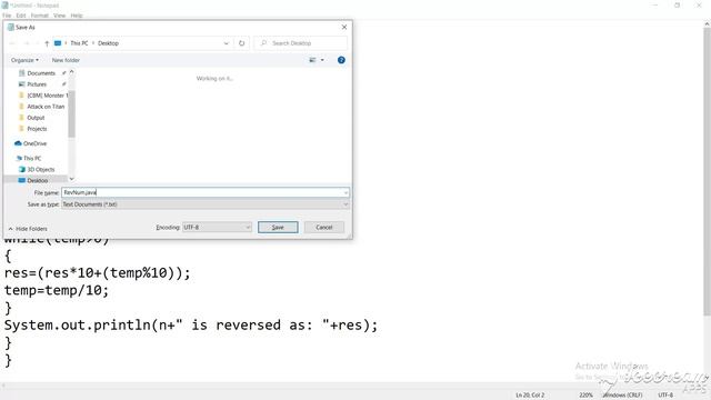 CODING SOLUTIONS | REVERSE A NUMBER IN JAVA | SOLUTION IN 2 WAYS смотреть онлайн