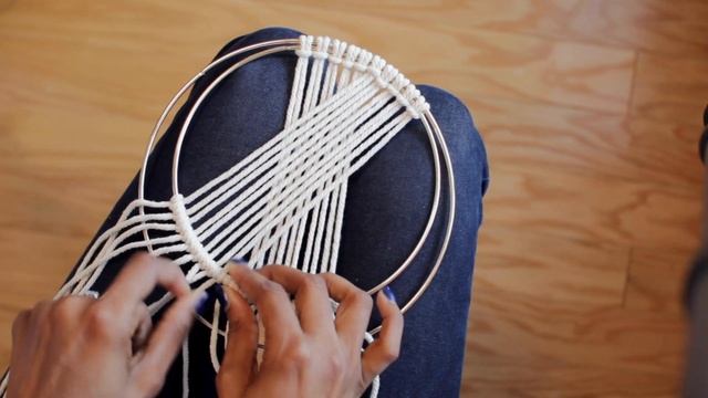 DIY Macramé Wall Hanging | Intro to Macramé смотреть онлайн