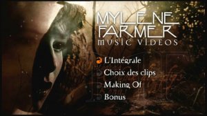 DVD - меню : Mylene Farmer - Music Videos