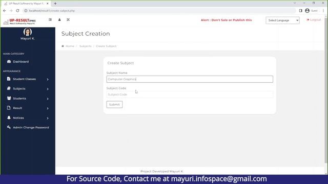 Result management software | Student result management system in php and mysql | free source code смотреть онлайн