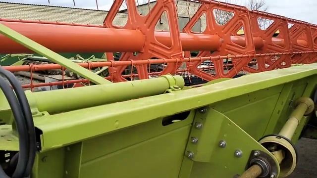 Зерноуборочная жатка claas 6,6 м экспресс-обзор от Михаила Рудеева смотреть онлайн