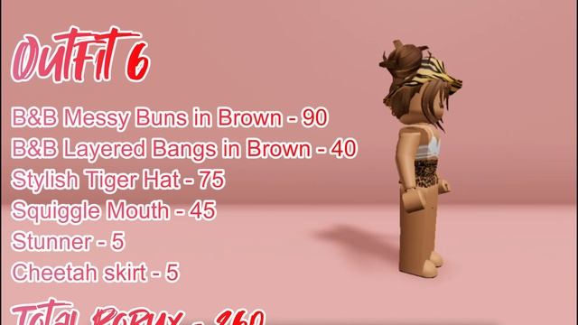 10 Cheap Aesthetic Outfits [Roblox] смотреть онлайн