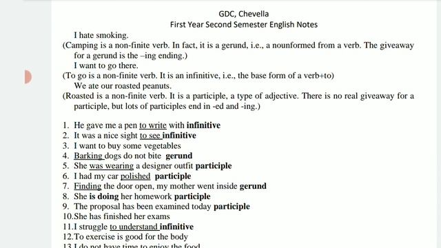 2nd semester Grammar Part 2- OU Degree Exam смотреть онлайн