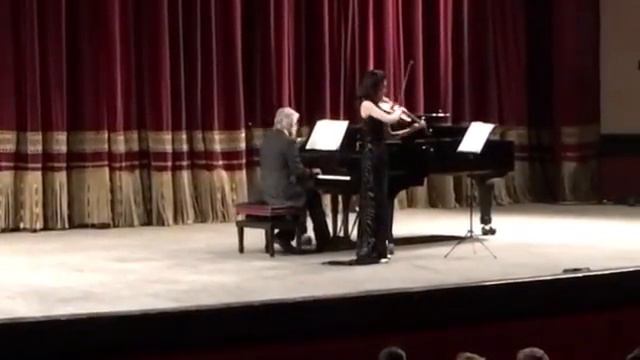 SCHUBERT, ARPEGGIONE (excerpt) Mariko Hara, viola Andrea Padova, piano смотреть онлайн