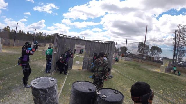 Game Play Footage: Bloodbath and Beyond at Midway Paintball смотреть онлайн