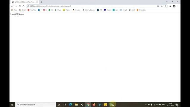Get vs Post Method in Django | 111 Day code Challenge | Programming with Gautam смотреть онлайн