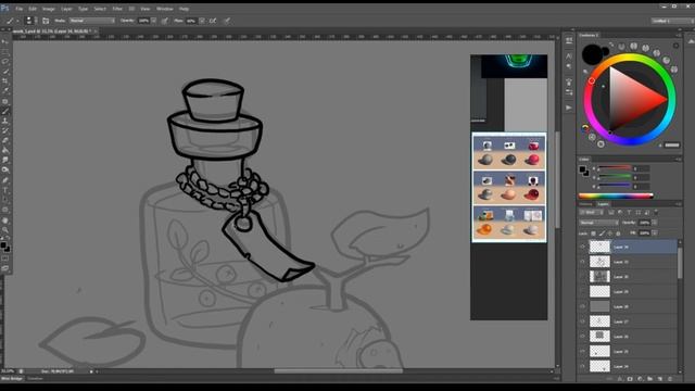 ЛАЙНАРТ ● Секреты Photoshop [Курс 2-4] ● Сефирот Арт смотреть онлайн