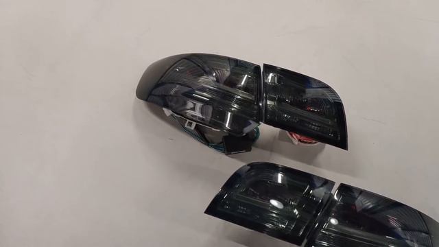 Задние LED фонари для AUDI A3 8P Sportback (04-08), темные смотреть онлайн