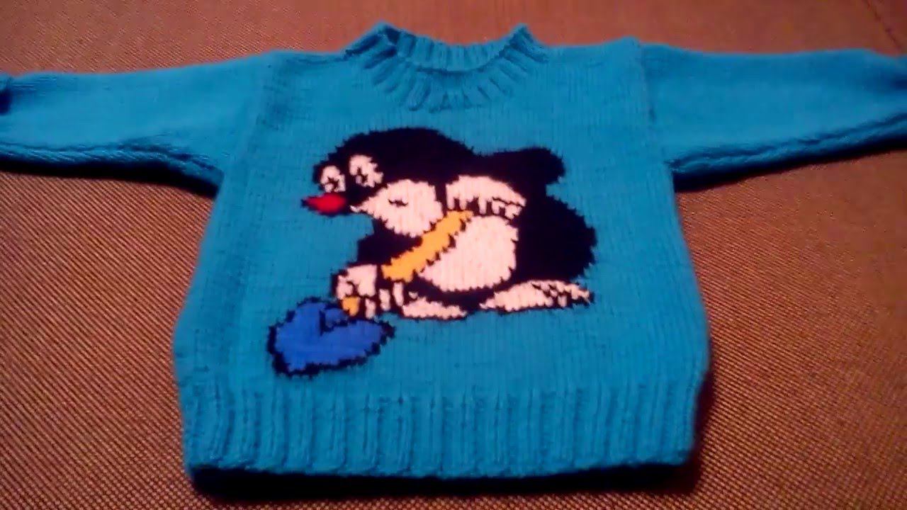 Кофта с рисунком спицами. Видео-обзор. смотреть онлайн