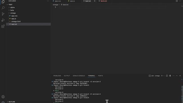 24 - Git & GitHub - Deleting branches смотреть онлайн