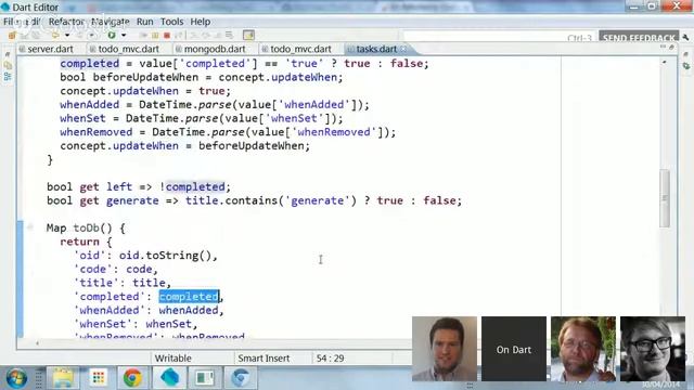 Start on Dart: Session 13 смотреть онлайн