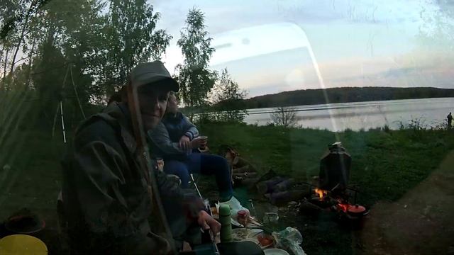 Хороший отдых на рыбалке с ночёвкой на Тетеринском водохранилище