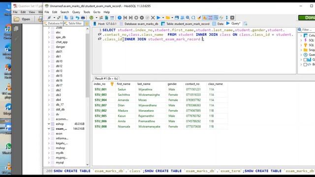 DBMS Question Session Task No 21 | 1st Year | Semester 01 | Java Institute | Nimesh Dilshan смотреть онлайн