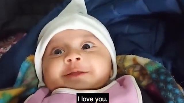 3-месячная девочка сказала маме "Я люблю тебя!" смотреть онлайн