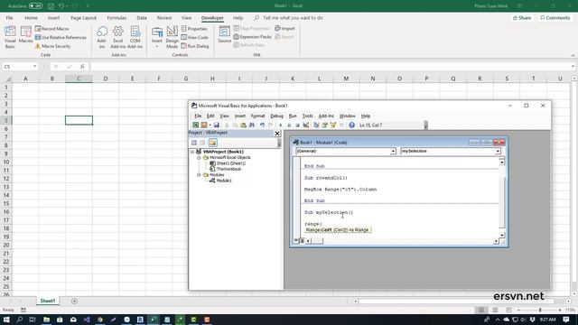 Excel VBA - Bài 13: Phương thức Select của đối tượng Range смотреть онлайн
